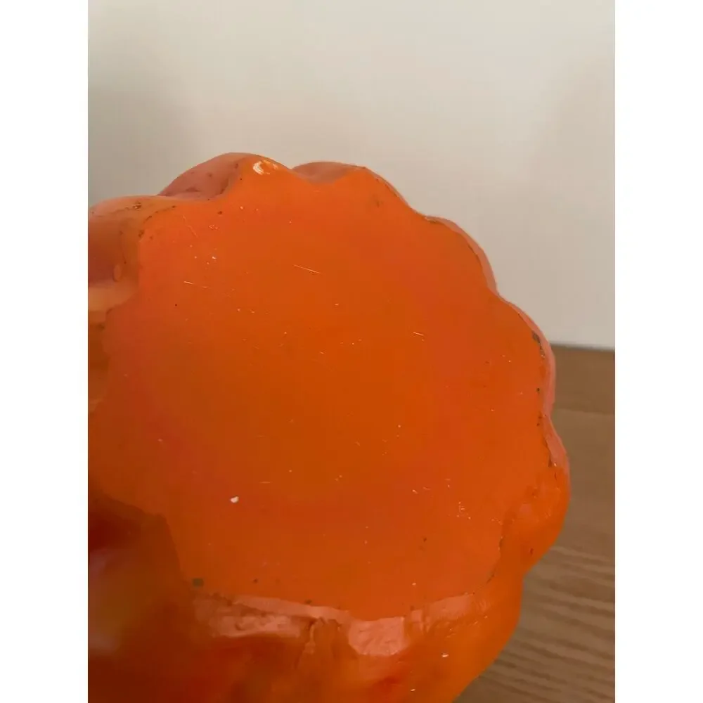 New Halloween 👻 Decor Ceramic Pumpkin 🎃 size 10”x7”